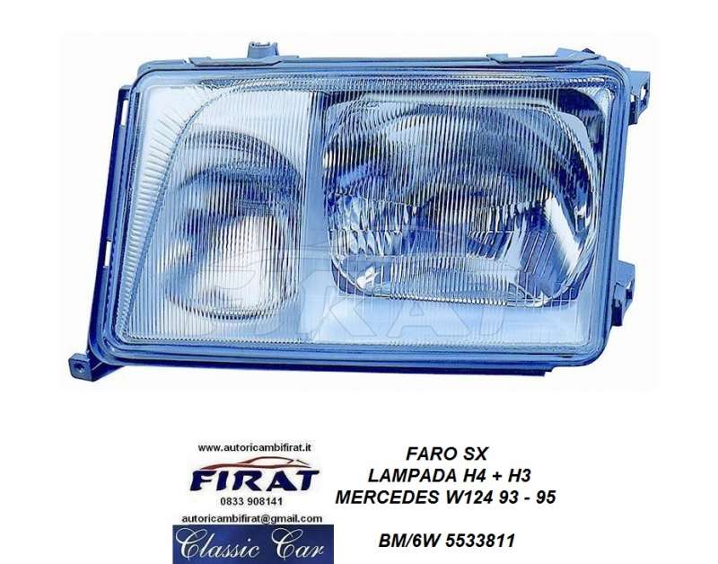 FARO MERCEDES W124 93 - 95 SX